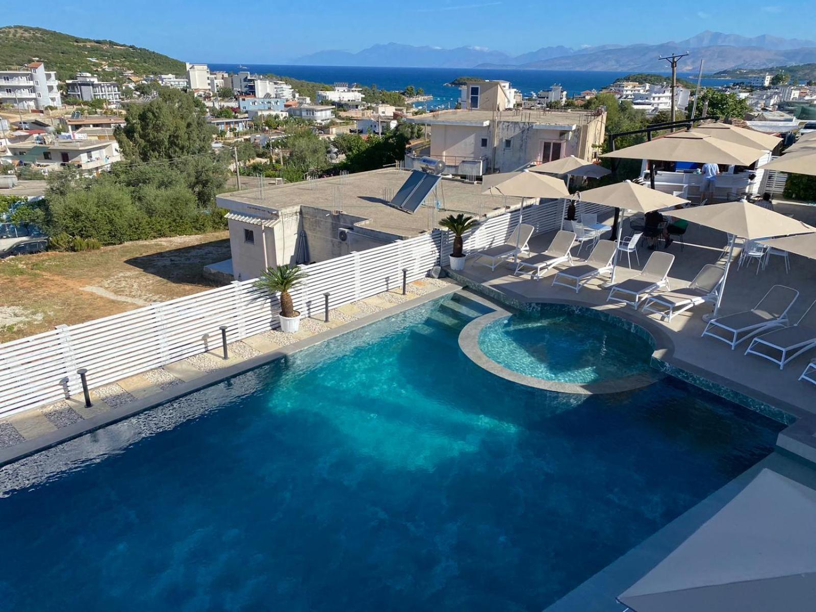 The View Hotel Ksamil Exterior foto